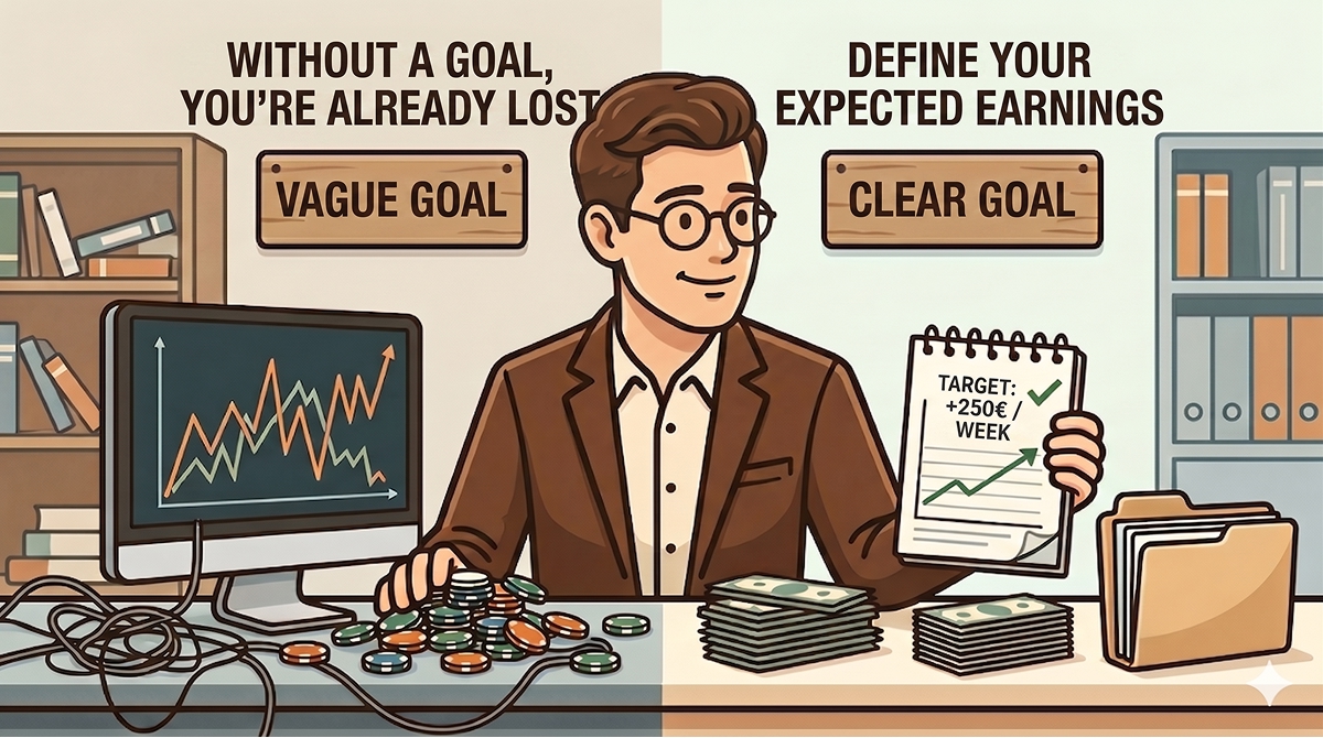 The fatal psychological error: why if you don't know how much you want to earn, you've already lost